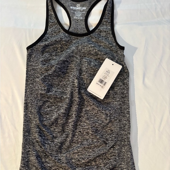 Sweet Romeo Tops - Sweet Romeo Gray Fitted Sleeveless Tank Top